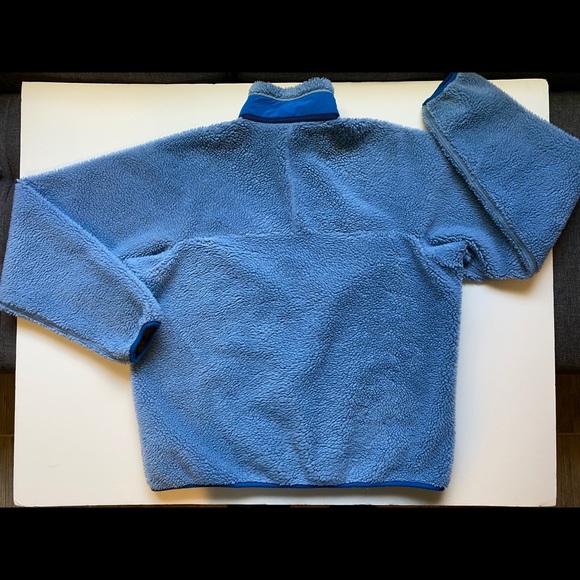 Patagonia Retro-X Deep Pile Classic Blue Jacket - Picture 6 of 8